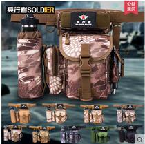 Outdoor tactical leg bag multifunctional mens waist bag military fan equipment bag leg bag riding tool bag