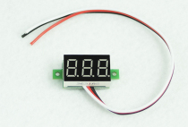(V20D)0 36 "LED 3-wire DC DC0-100V Digital Voltmeter Head