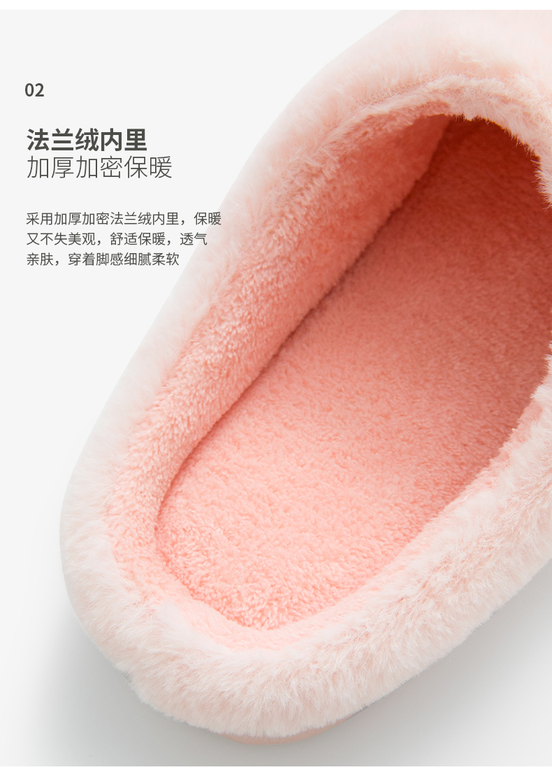 Dép cotton nữ mùa đông 2018 mới trong nhà ấm áp đôi vợ chồng nhà dày nam sang trọng mùa đông dép đi trong nhà cho bé