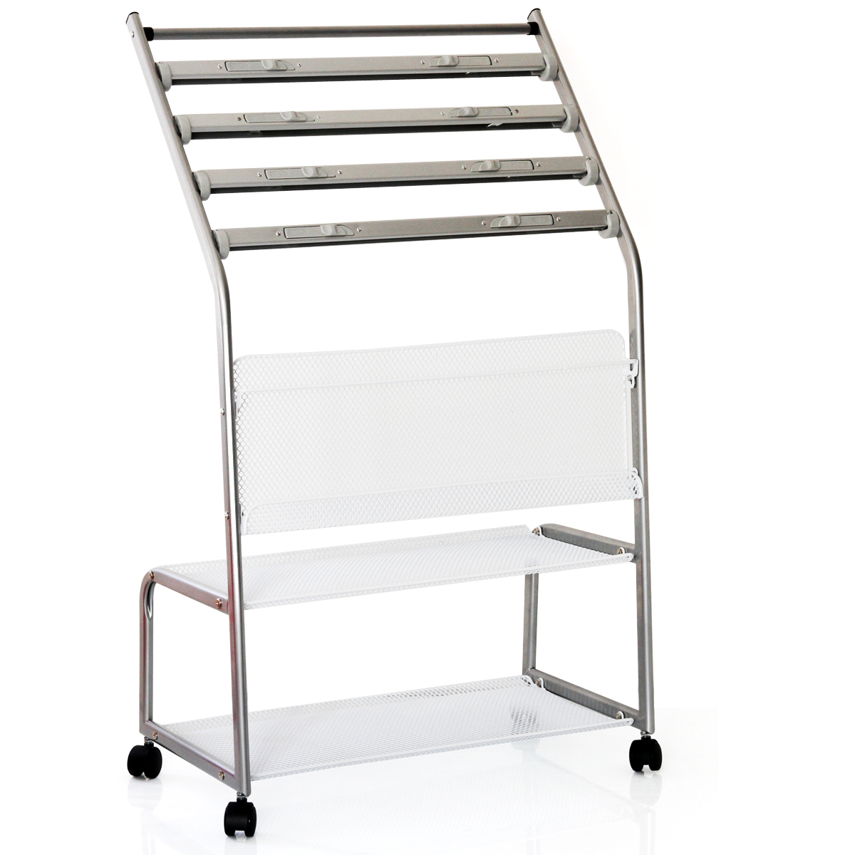 The Right-hand Press Racks 9304 Metal Magazine Shelf Newspaper Shelf Publicity Materials Show office Supplies