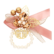 Bridesmaids wrist flowers brides sister groups hand flowers high-end wedding super fairy style wedding beautiful Korean style hand flowers