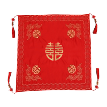 Red hijab bride wedding 2024 Chinese style high-end wedding veil Xiuhe head accessories wedding wedding supplies