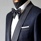 Галстук-бабочка, классический костюм с бантиком, рубашка, галстук, цветной комплект