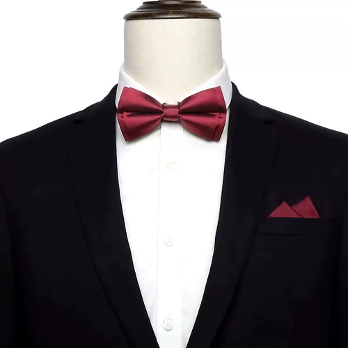 Галстук-бабочка, классический костюм с бантиком, рубашка, галстук, цветной комплект