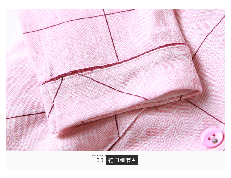 Màu xanh lá cây mùa thu mới của trẻ em Bộ đồ ngủ nam và nữ bộ pijama nam