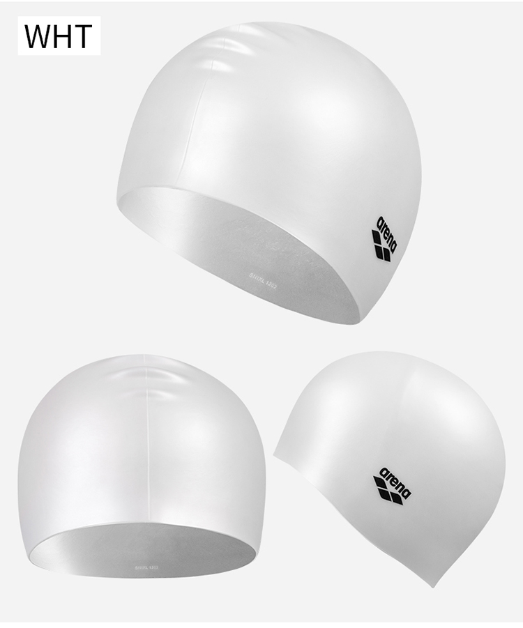 Arena arina silicone rắn màu mũ bơi unisex mũ chống thấm nước silicone cao đàn hồi bảo vệ tai phao tắm cho bé
