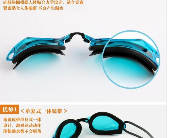 Kính râm Arena HD đào tạo thể thao chống sương mù đua kính bơi nam và nữ nhập khẩu thi đấu chuyên nghiệp giá kính bơi