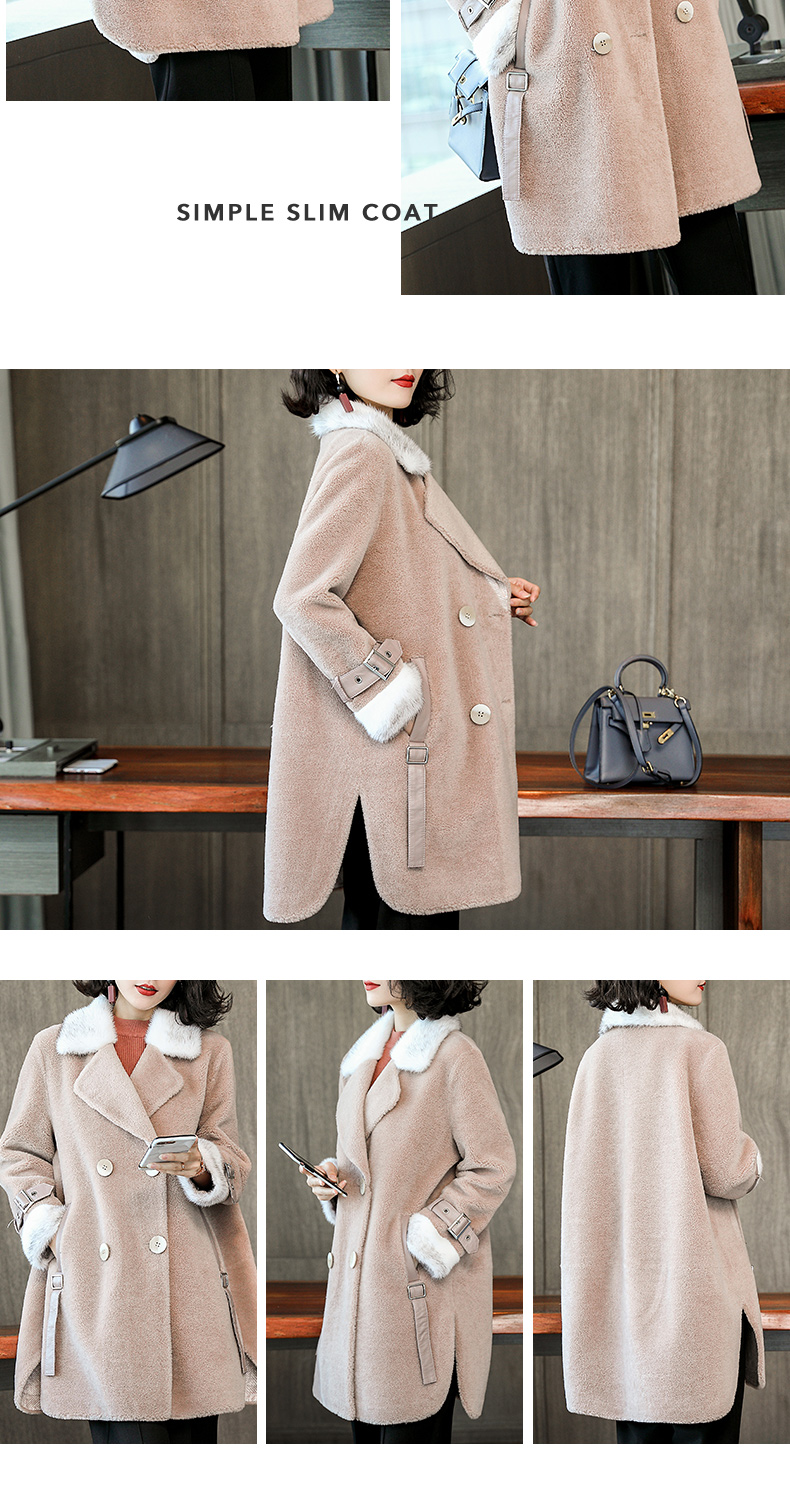 Manteau de fourrure femme - Ref 3175164 Image 12