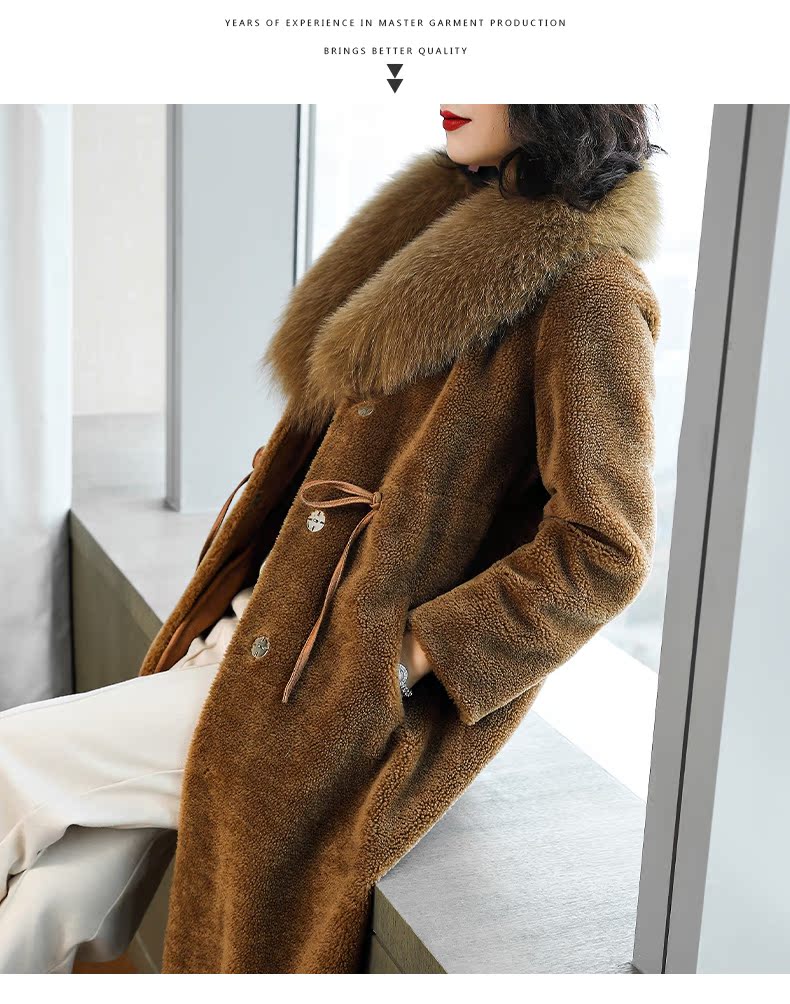 Manteau de fourrure femme - Ref 3171841 Image 12