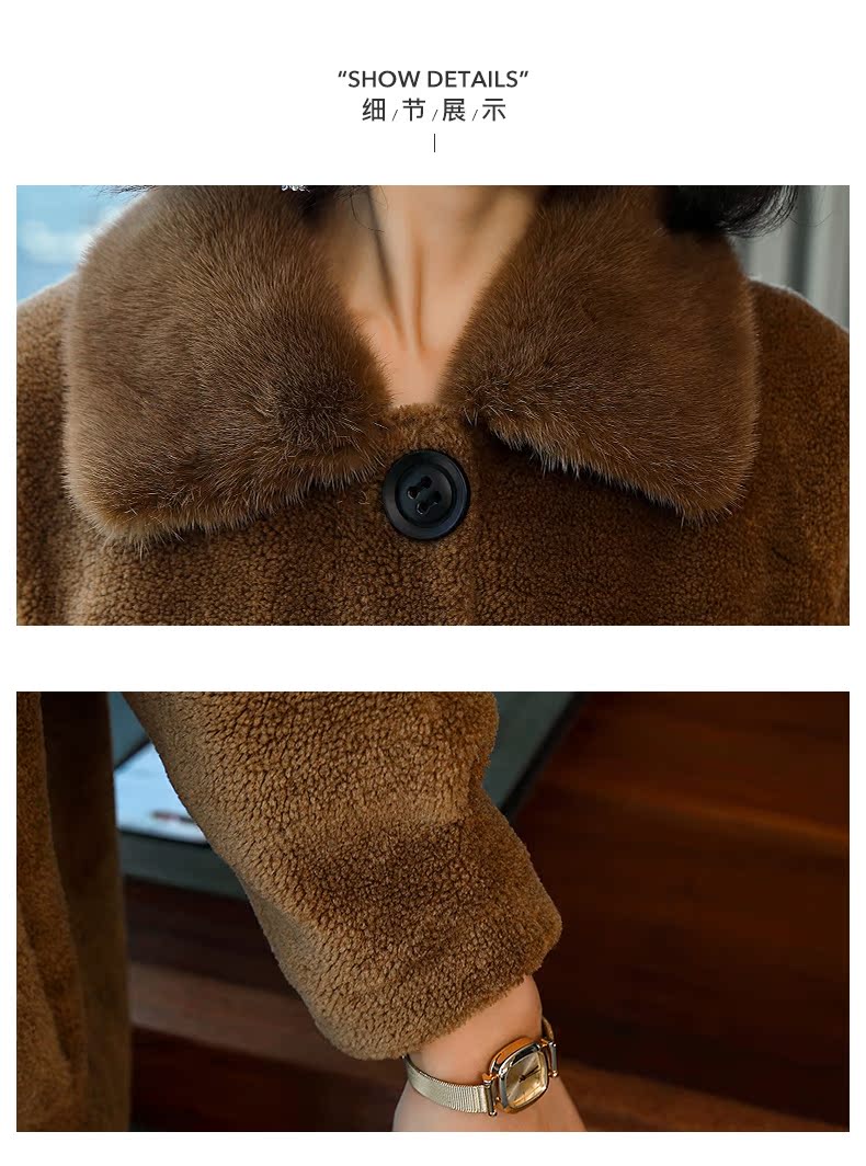 Manteau de fourrure femme - Ref 3171958 Image 13