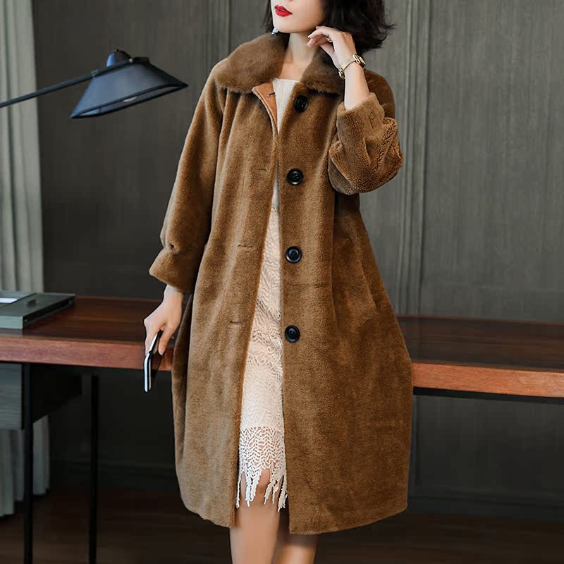 Manteau de fourrure femme - Ref 3171958 Image 4