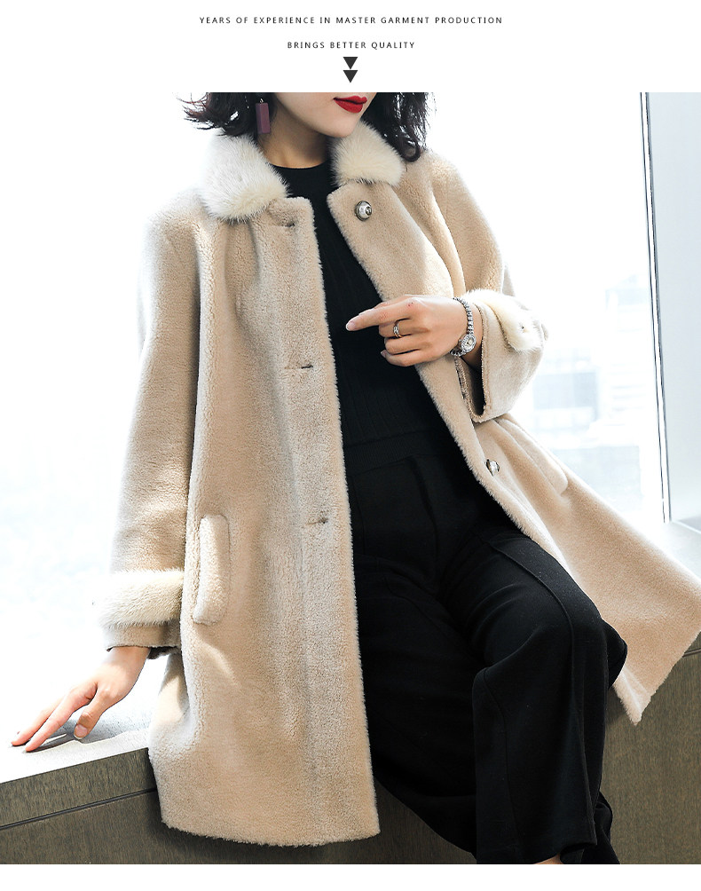 Manteau de fourrure femme - Ref 3174056 Image 15