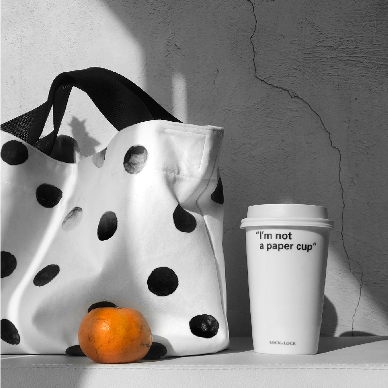 Bag Japanese-style women's summer bag Wrist fashion cloth dot bag small lunch Bento lunch box bag tote bag Mi and