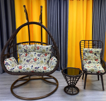 Balcony hanging chair Home Indoor European style Hanging Basket Swing chairs Bedrooms Adult outdoor patio Lazy Rattan chair Cradle