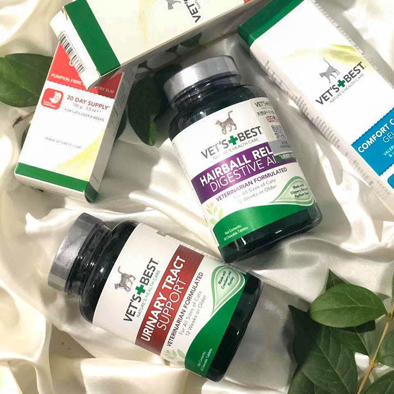 VETS BEST natural Green Cross Cat Herbal Pasta Nourishing Cream To Treat Articular Conditioning Gut