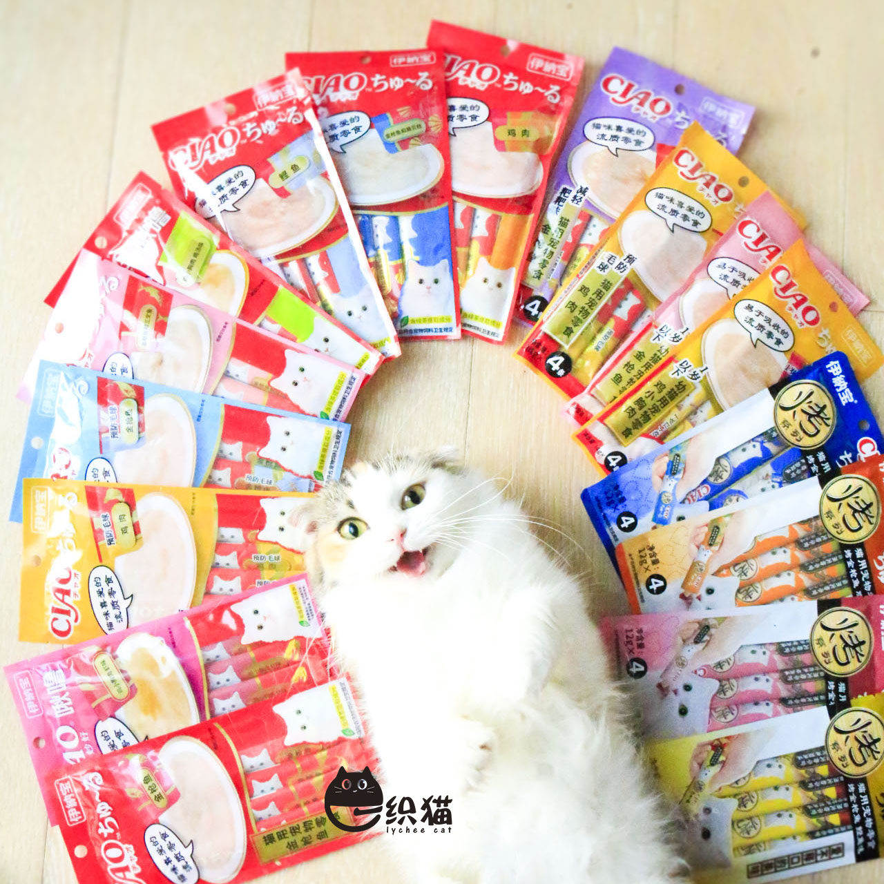 Inabao Cat Snacks Miaohao liquid chirping pet adult cat kitten tuna cat wet food