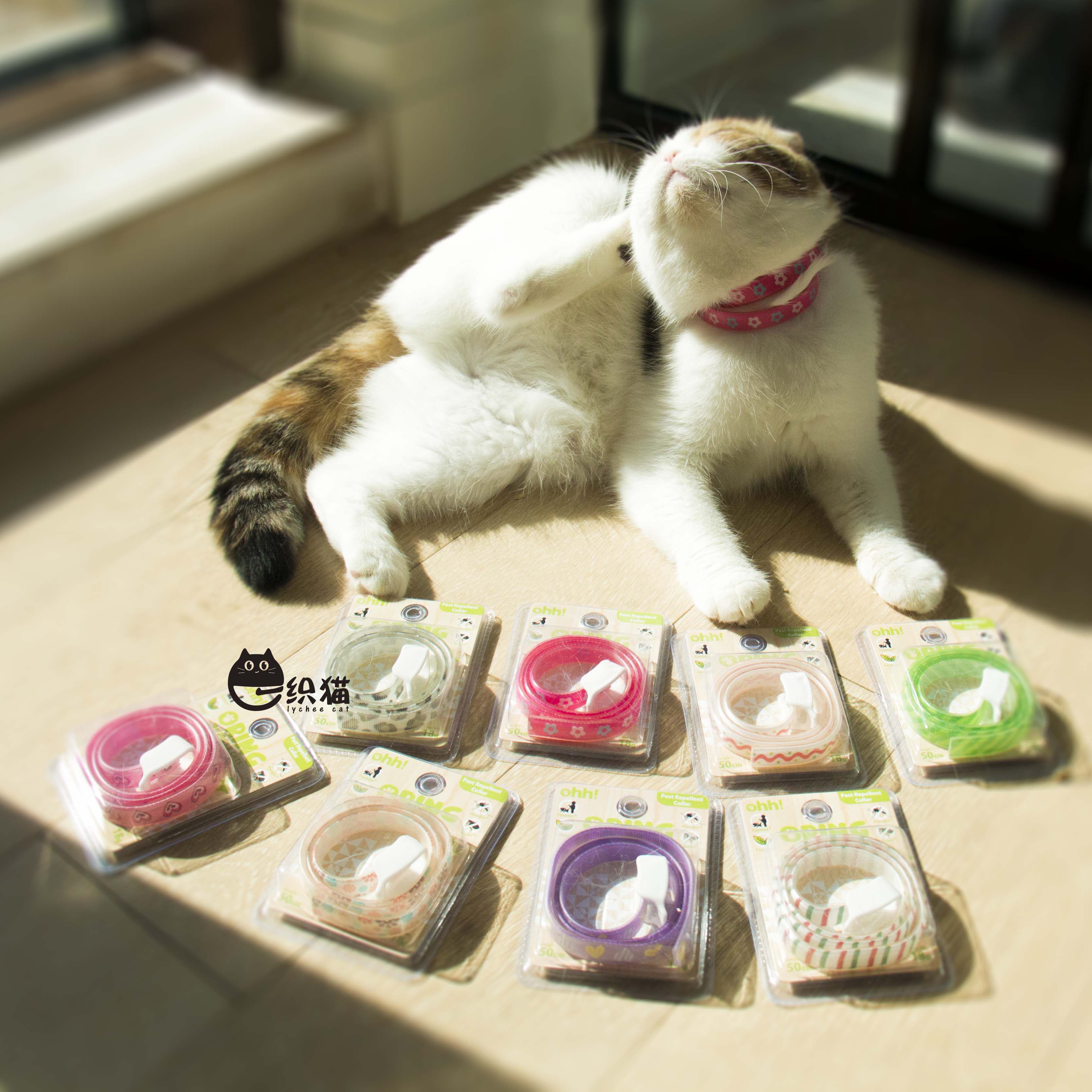 Temporary Taiwan ohh essential oil Item Circle Insect Repellent Kitty Pooch Universal Drive Flea Lice Mosquito Mosquito Bite Pet Item Ring