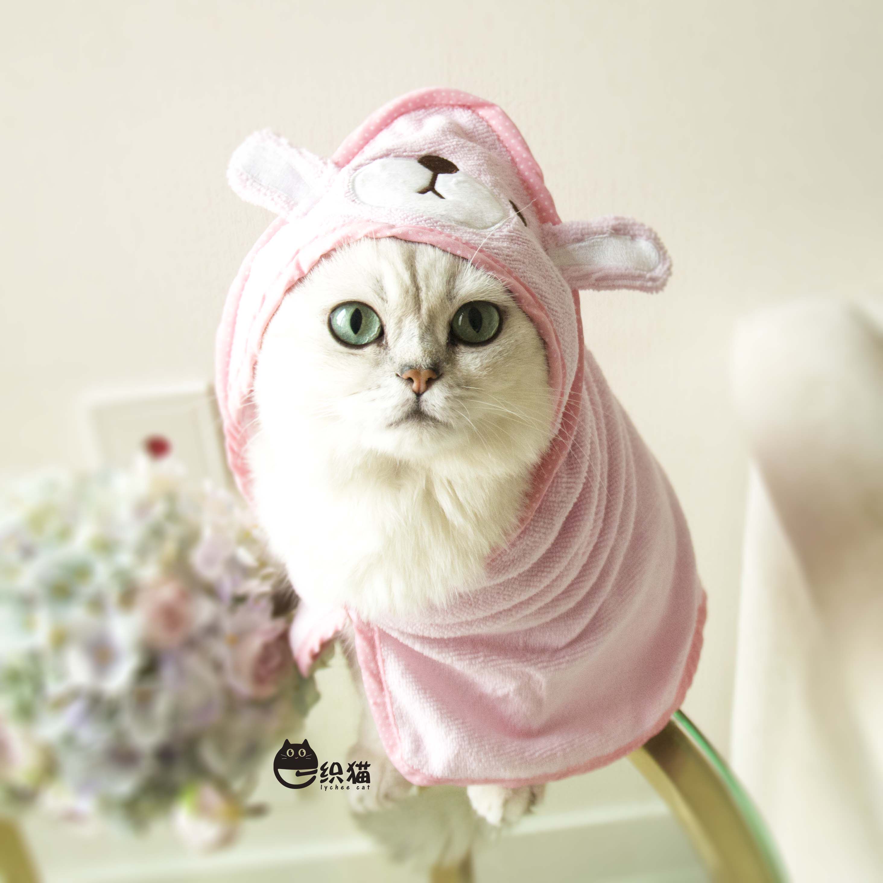 Stay Cute Pet Dog Towel Blanket Teddy Bath Towel Imitation Deer Leather Super Super Absorbent Big Cat Spring Summer Bath Supplies