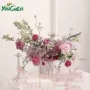 Bình bằng đá cẩm thạch chậu cây xanh hoa chậu hoa Trang trí nhà nghệ thuật trang trí bình hoa - Vase / Bồn hoa & Kệ chậu trồng lan