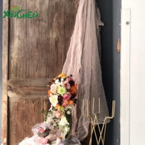 New Korea Folds Screen Photography Background Cloth View Mesh Yarn Pack Flowers Gauze Flowers Photo Photo Packaging Net