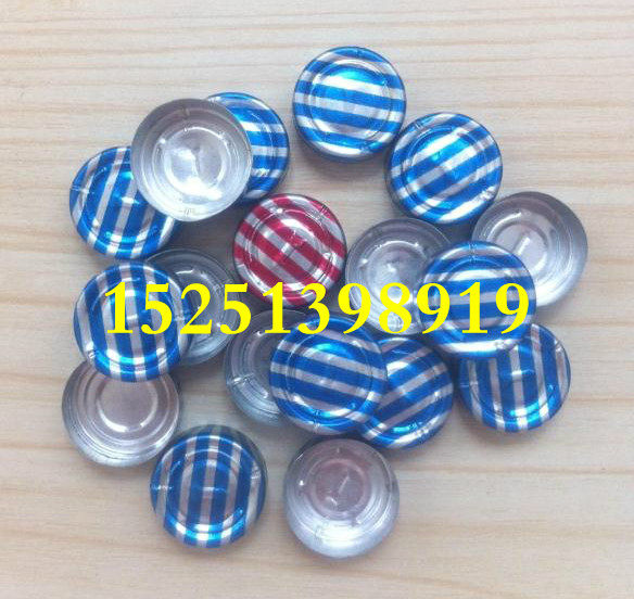 20mm striped aluminum cap Colored aluminum cap Antibiotic bottle cap Penicillin bottle aluminum cap Vial aluminum cap
