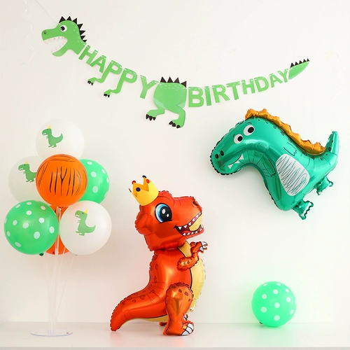 Динозавр, детский воздушный шар, детское вечернее платье для мальчиков