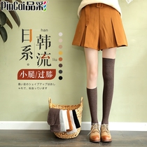 Spring and autumn thickened stockings Childrens Japanese street calf socks jk over the knee socks Tide ins middle tube high tube knee-high