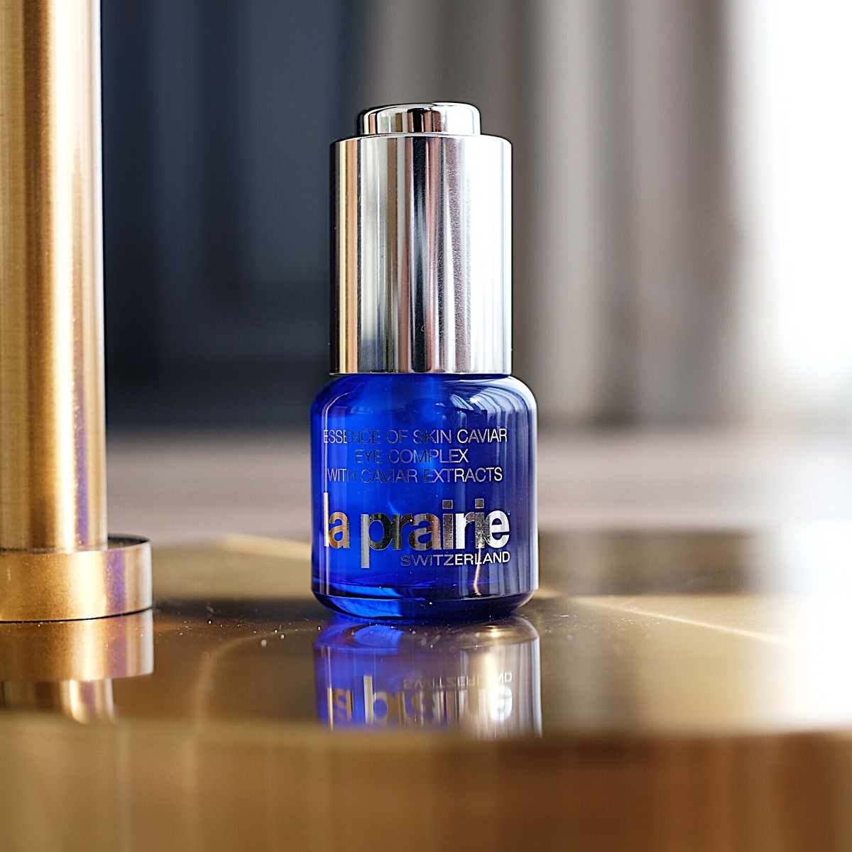 Rare box-free La prairie Lepperne beijay Fish Essence Eye Compact gel 15ml