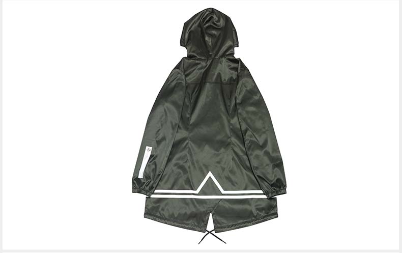 鸟 zipper dây kéo thư trùm đầu mới mở trang phục áo gió nữ thể thao - Áo gió thể thao áo gió