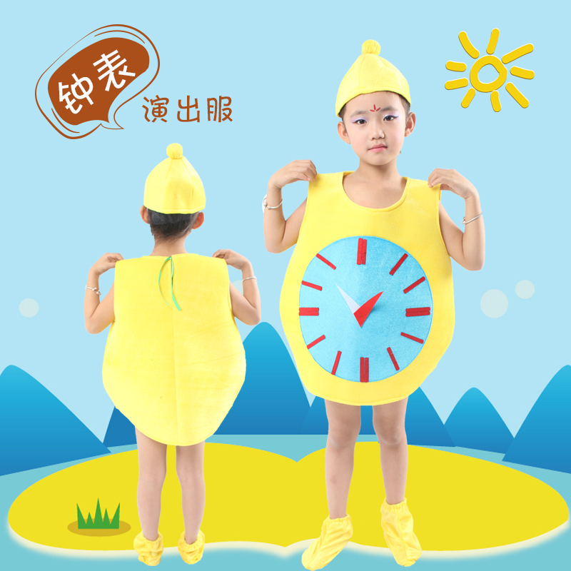 Ngày tết kẹo Quần áo màu xanh lá cây Thời trang trẻ em Hiển thị Trái cây và Rau quả Cha mẹ trẻ mặc Lollipop Mô hình Hiển thị đồ tết cho bé trai