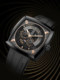 Agelocer original design industrial style square mechanical watch luminous calendar large dial men's watch