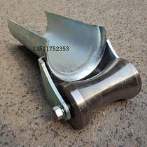  Radius steel wheel ORIFICE CABLE release pulley PIPE well MOUTH hole inlet protection pulley 80-200MM CAN BE CUSTOMIZED