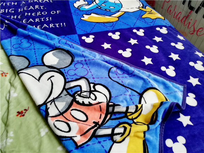 [Nepal] Donald Duck, chăn Mickey Amoy thường flannel chăn trẻ em - Ném / Chăn chan long cuu nhat