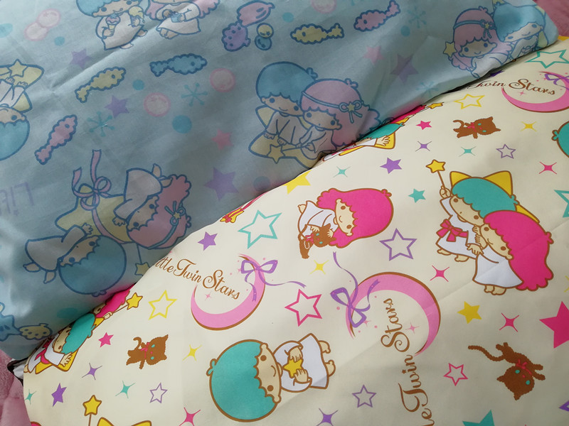Vỏ gối nhanh khô của Song Tử Túi gối đơn hoạt hình 43 * 63cm gối nằm cao su non