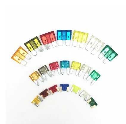 100-piece boxed car fuse plug-in-car plug-in-chip No. small number insurance sheet