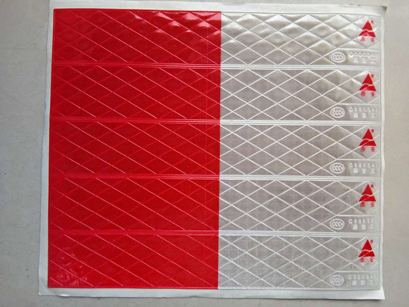 Vehicle safety body night warning marking film with annual inspection car reflective paper wagon sticker reflective strip vehicle