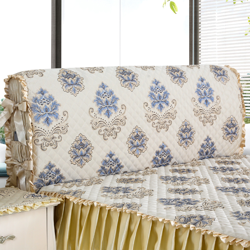 Eurostyle all-bag headboard bedcover bed skirt solid wood 1 8m cloth art soft foreskin bed headboard dust cover bed head cabinet cover towels