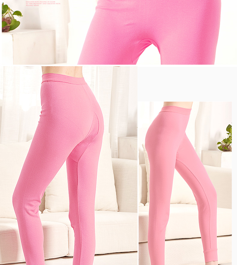 Langsha Qiuku Women một mảnh quần cotton mặc quần ấm học sinh bó sát quần mỏng phần quần legging quần quần mùa đông - Quần nóng lên quần áo giữ nhiệt nam uniqlo