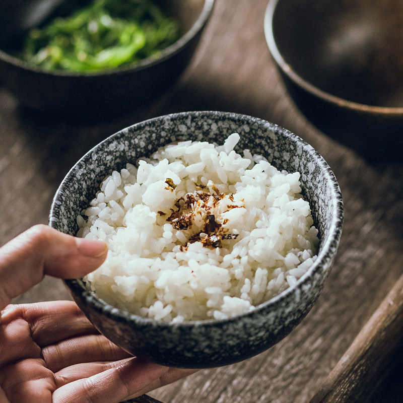 Japanese rice bowls of household ceramic bowl of beef noodles in soup bowl 4.5 "creative restoring ancient ways Japanese small dishes tableware suit NJ