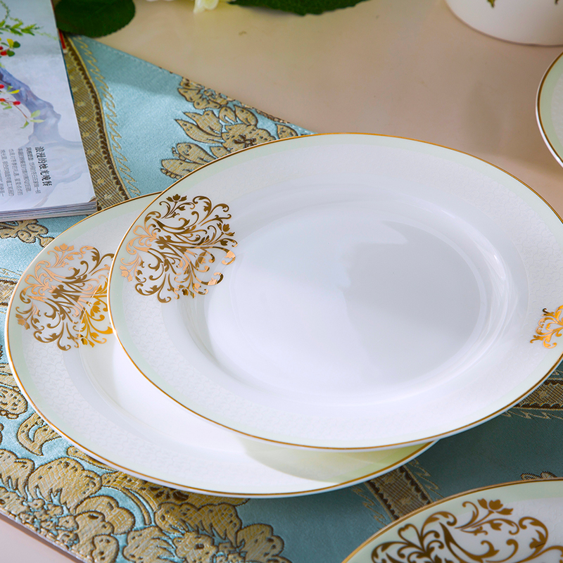 Treasure the dishes suit Chinese style household suit ipads bowls at the South Pole plate tableware European - style gifts/bowl chopsticks combination