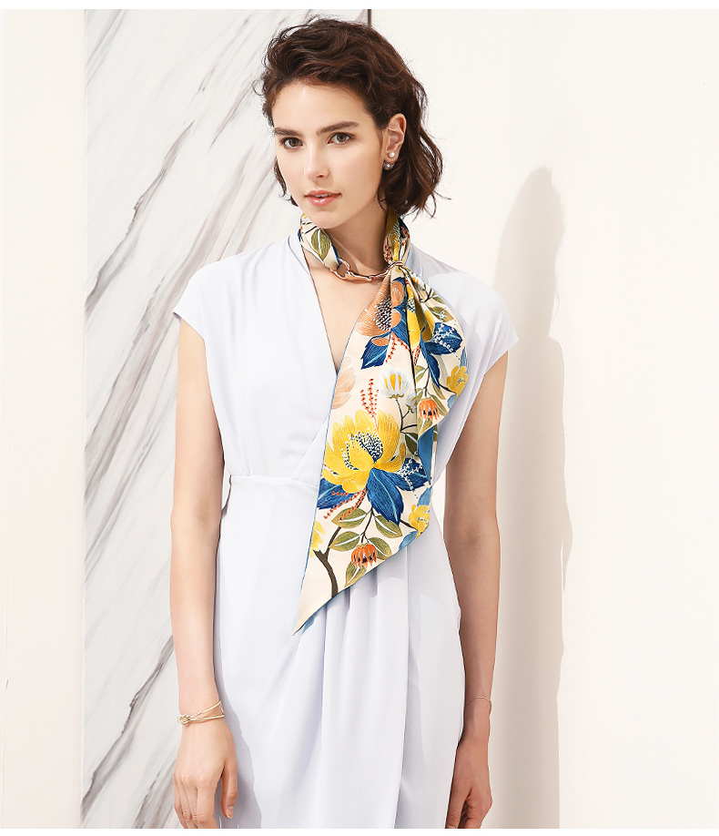 Echarpe pour Femme en De la soie - Ref 3157918 Image 25