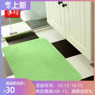 Home Zhibao bathroom floor mats exported to Japan 3D mesh quick-drying absorbent cool mat ventilation and rapid evaporation of moisture