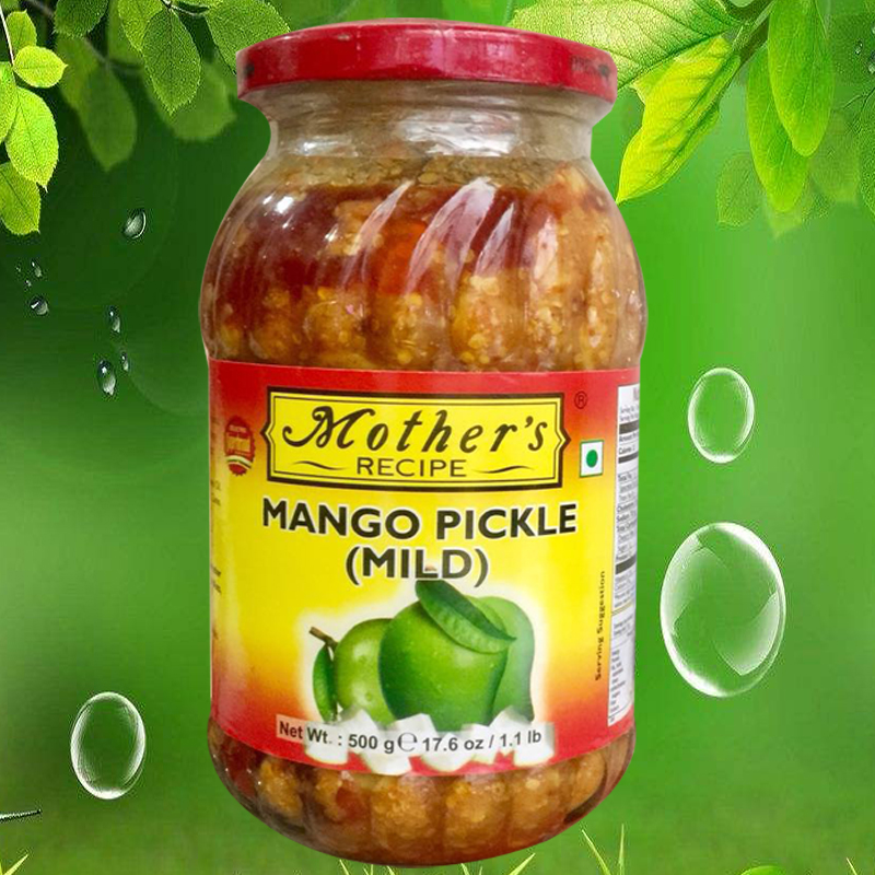INDIAN FOOD MANGO PICKLE MILD Others RECIPE INDIA IMPORTED MANGO SAUCE
