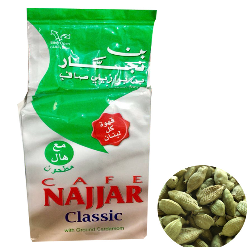 NAJJAR CAFE Arabic COFFEE Lebanese original imported cardamom flavor Middle Eastern style coffee powder‏