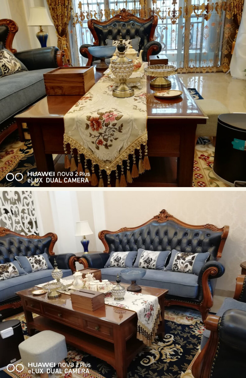 Cờ bàn châu Âu cao cấp trang trí bàn cà phê vải Khăn trải bàn của Mỹ khăn trải giường dài đuôi cờ mới Trung Quốc IKEA khăn trải bàn - Khăn trải bàn khăn trải bàn học caro