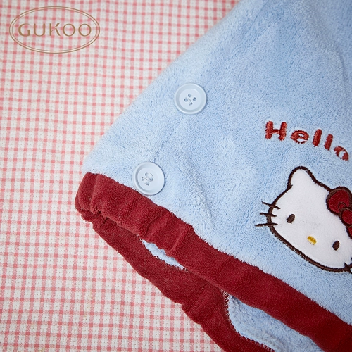 Gukoo/果壳 Женский Sanrio Co-Brense 2025 Новый плюшевый впитывание милый женский душевой шапок