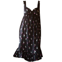 Gukoo Nutshell Nightgown Gift Summer Designer Joint 24 Years New Silk Womens Homewear Suspender S