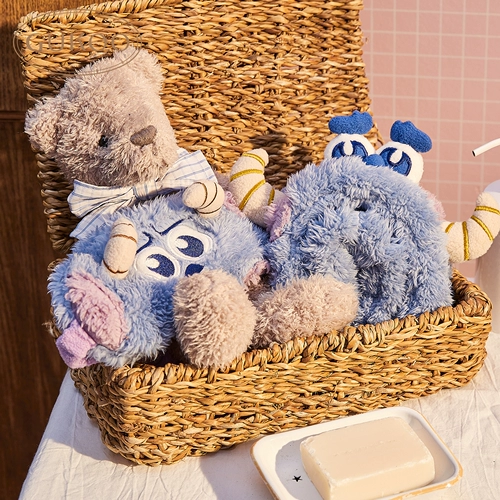 Монстр для умывания, повязка на голову, мультяшный милый аксессуар для волос, ободок