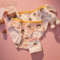 Gukoo/果壳 Нижнее белье, хлопковые штаны, милые трусы