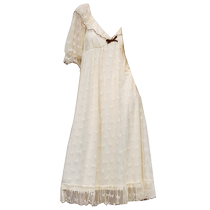 Gukoo Nutshell Nightgown Womens Summer Solid Color Butterfly Mesh New Sweet Ladies Homewear Nightgown B